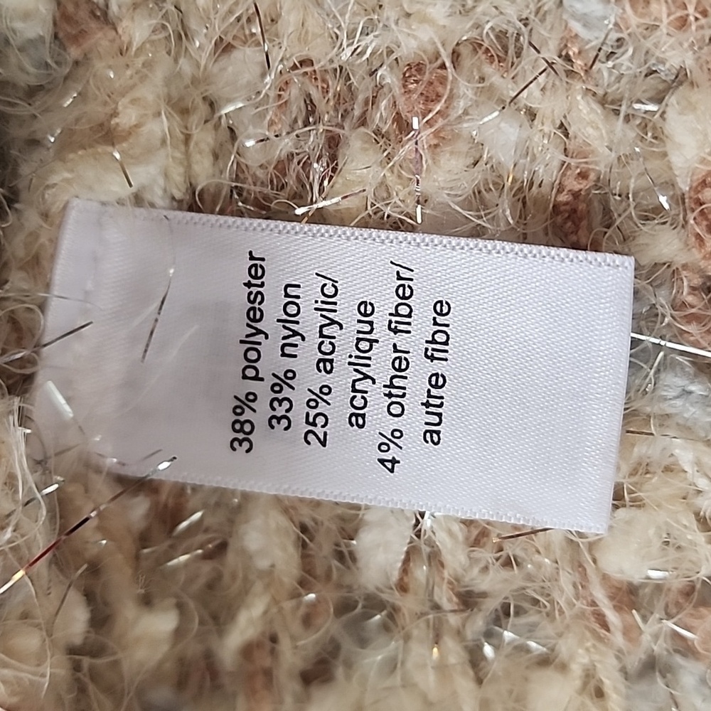 Maurices NWT Women’s Open Front Metallic Sparkle … - image 4